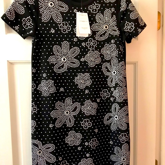 NWT🔥$155 OFF🔥DESIGNER DRESS EMBELLISHED ALL OVER WITH STUDS Michael Michael Kors - Picture 7 of 12
